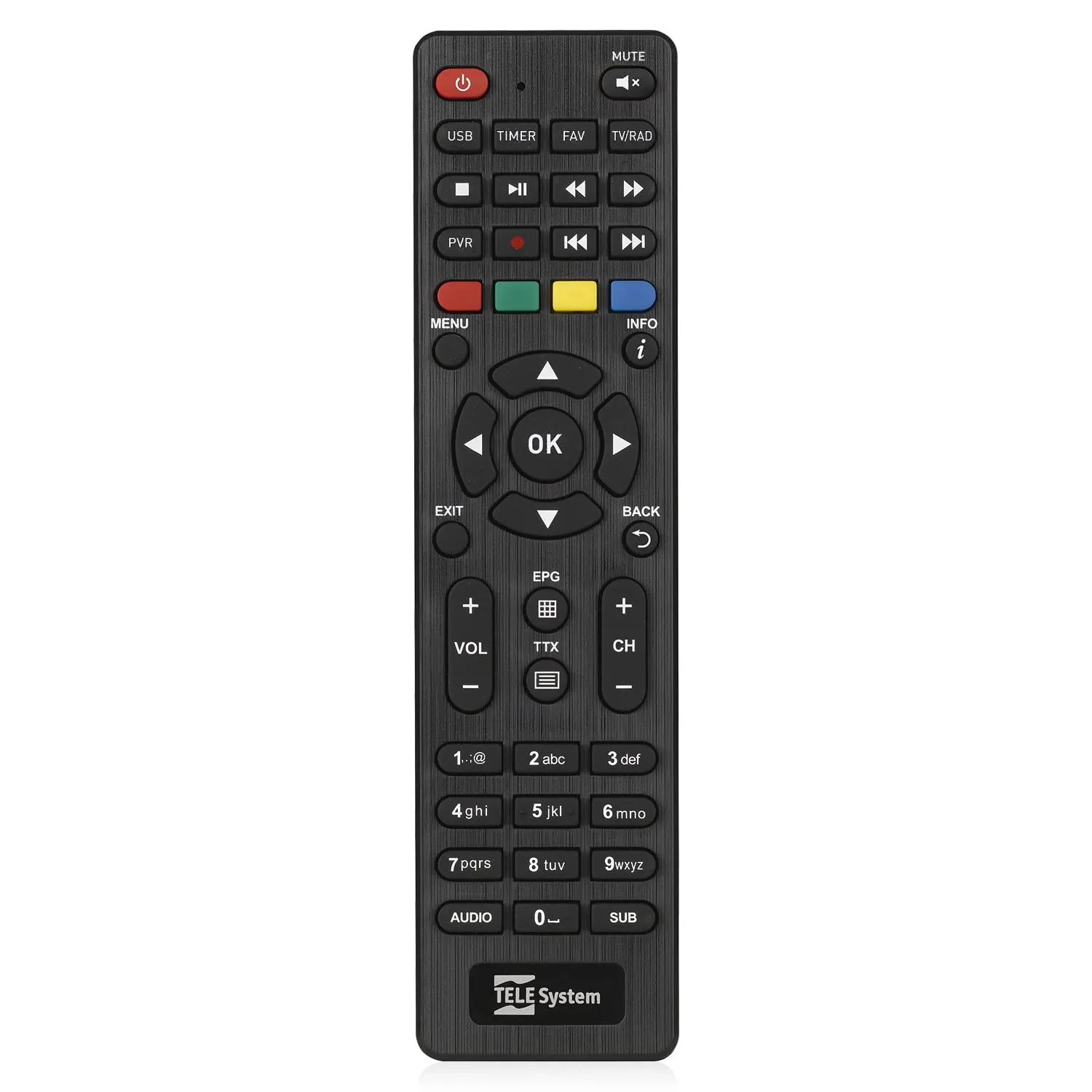 TELE System telecomando originale per TS6105 T2HEVC
