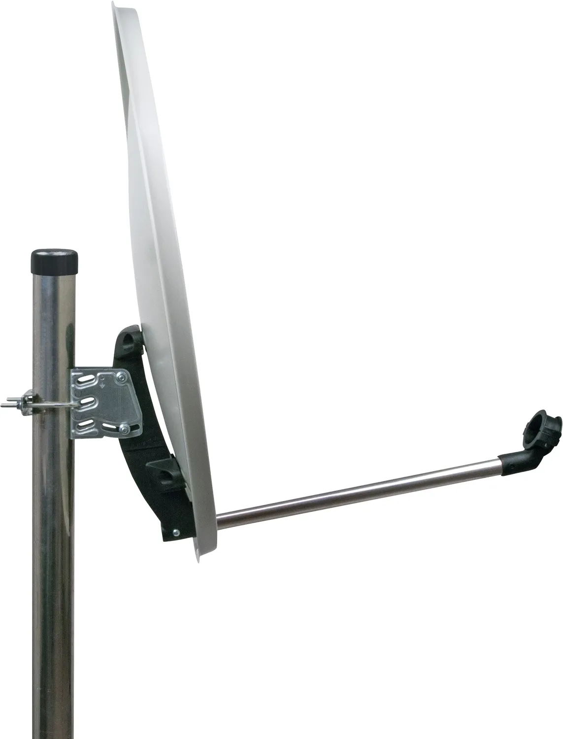 SCHWAIGER parabola acciaio 55 cm kit twin 2 utenti