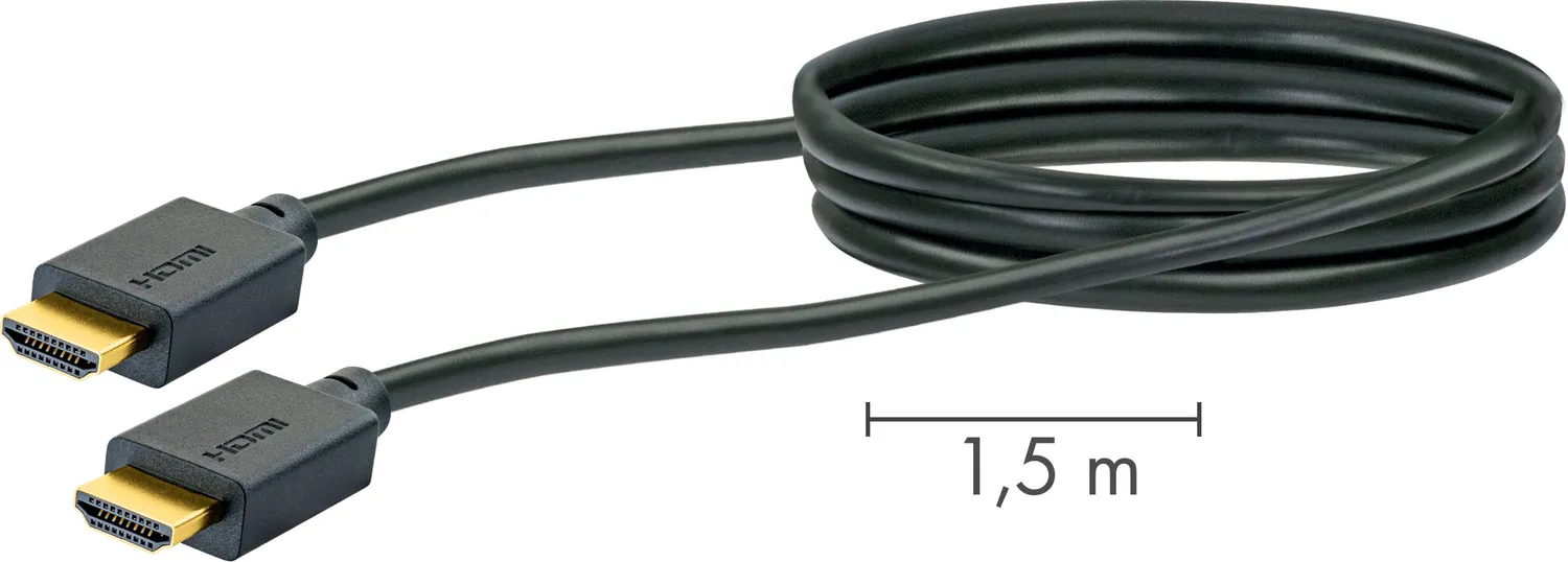 Schwaiger Cavo HDMI Ultra High-Speed 8K 1,5m 48Gbps eARC
