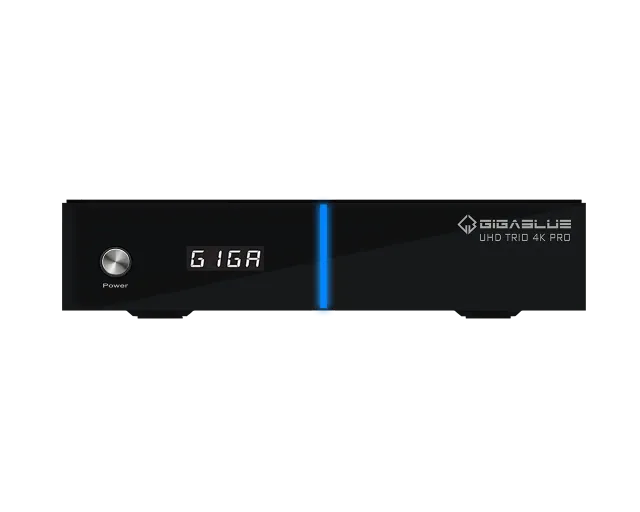 GigaBlue UHD Trio 4K PRO Decoder Combo DVB-S2X DVB-C/T2 WiFi