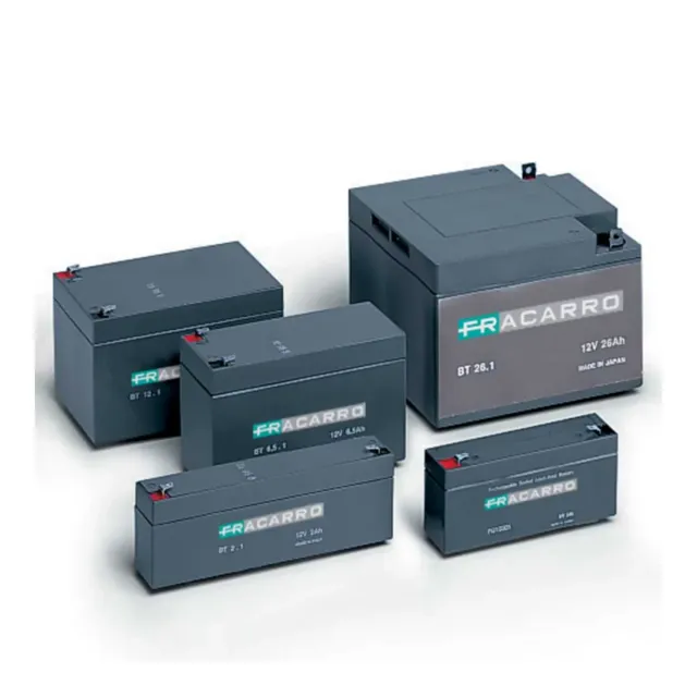 Fracarro BT1.1 batteria piombo 12V 1,2Ah ermetica