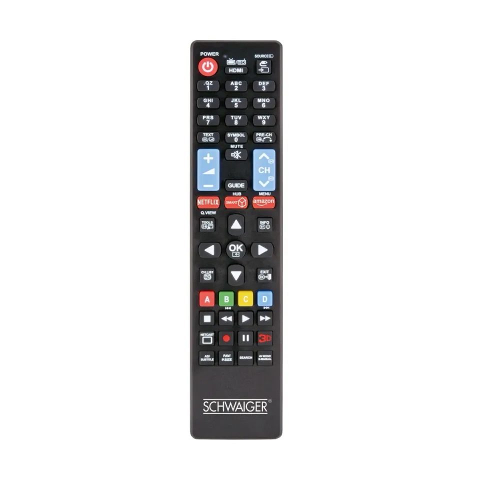 Schwaiger Telecomando Ricambio TV LG Samsung 49 Tasti