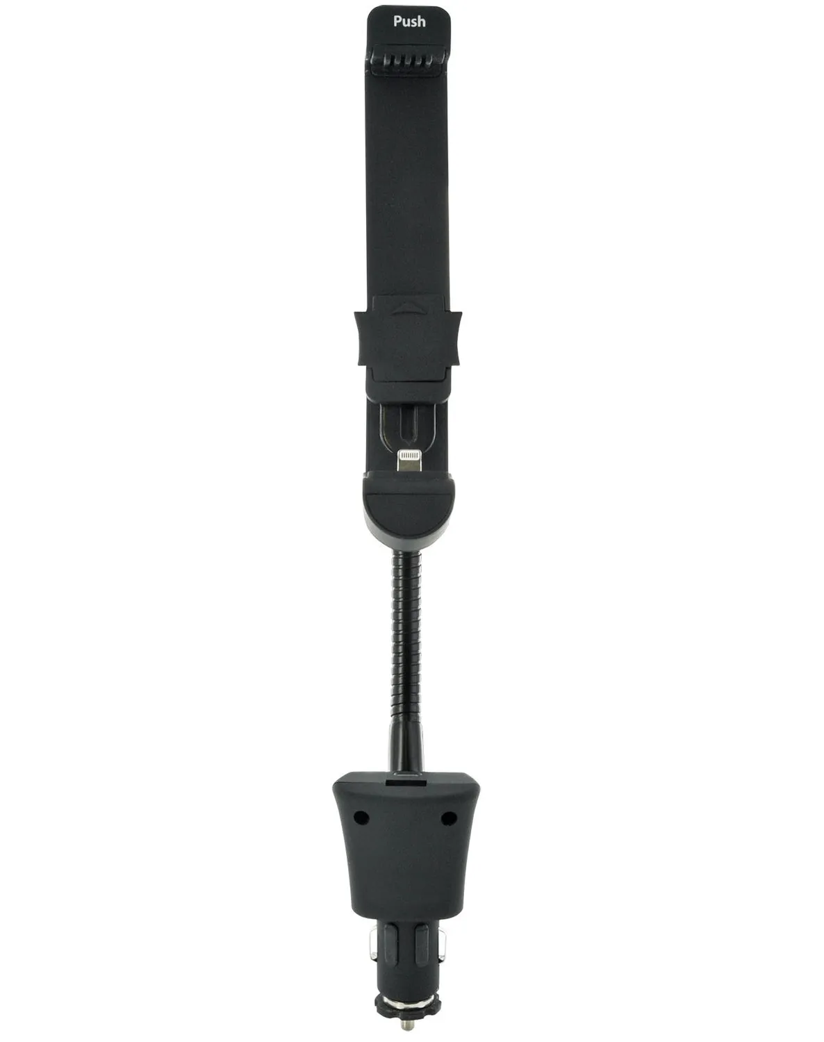 Schwaiger Supporto Smartphone Auto Lightning iPhone con USB