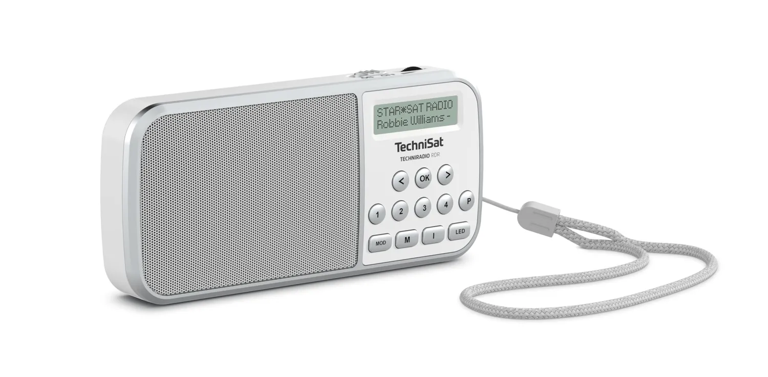 TechniSat Viola 3 Radio Portatile DAB+ Nera Torcia LED