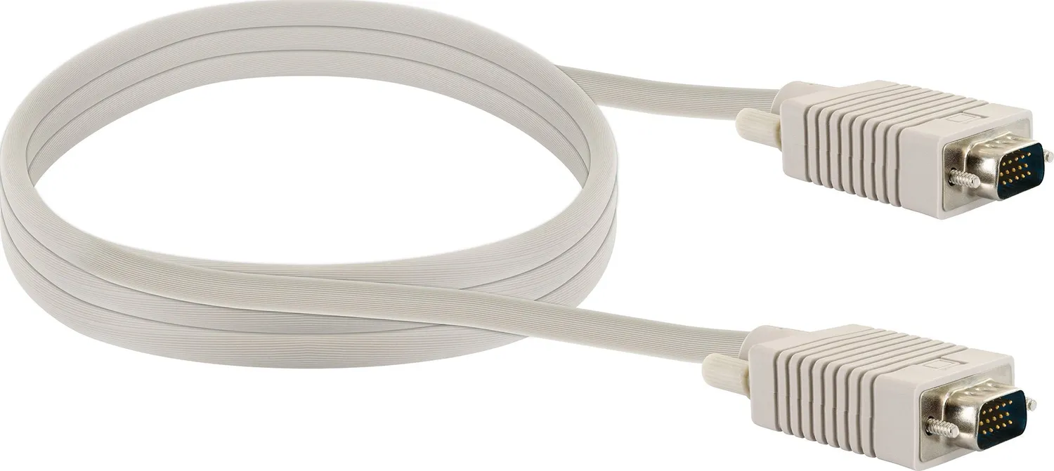 Schwaiger cavo monitor VGA 1,8 m grigio chiaro