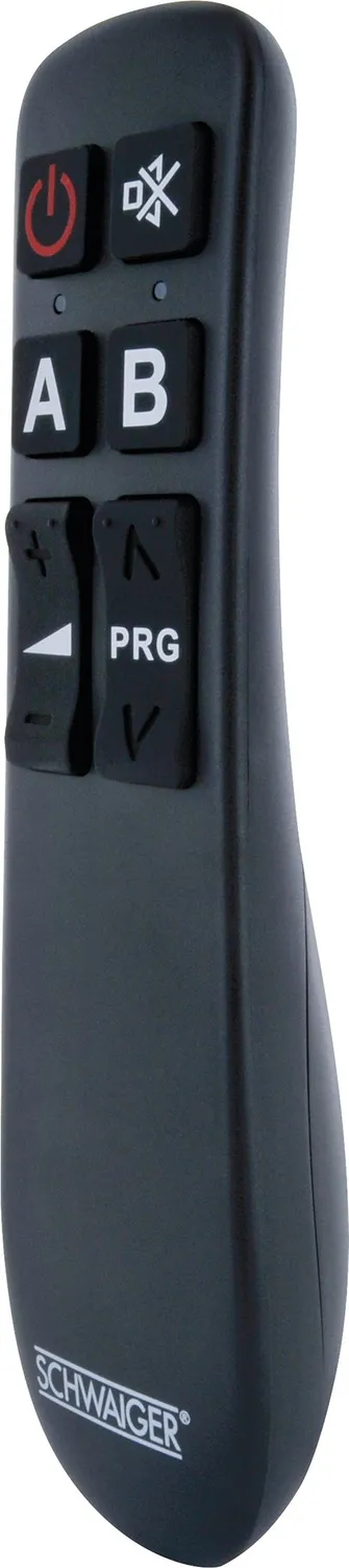 Schwaiger Comfort telecomando universale 2 in 1 nero