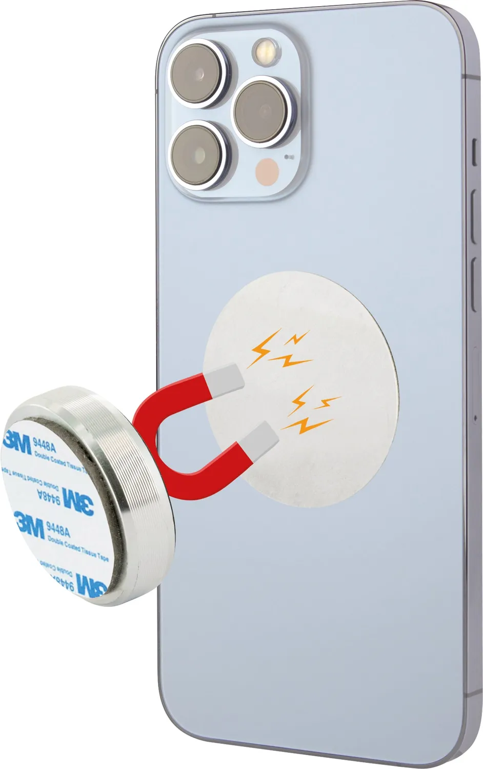 Schwaiger supporto auto magnetico per smartphone set