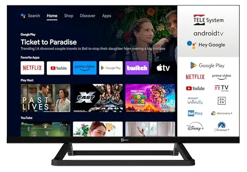 TELE System TS24FL SMG14 Smart TV 24" Android 12V camper