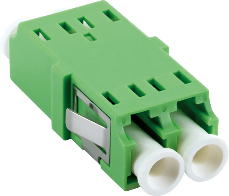 Schwaiger OptoSpan Adattatore fibra ottica LC-APC verde
