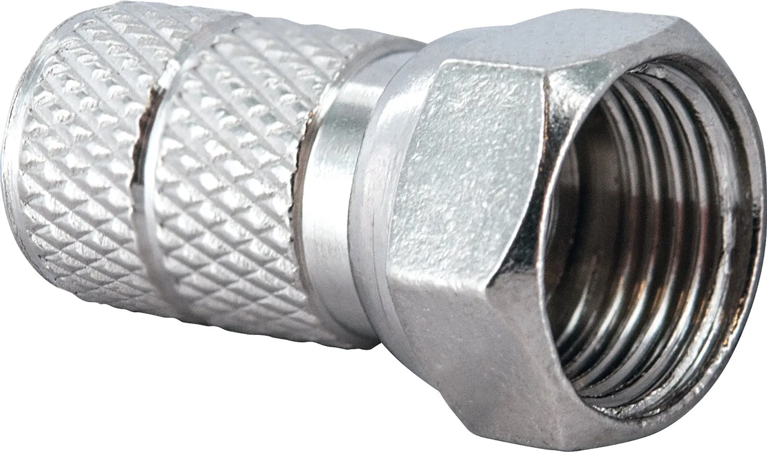 SCHWAIGER Connettori F avvitare 8,2 mm set 4 pezzi