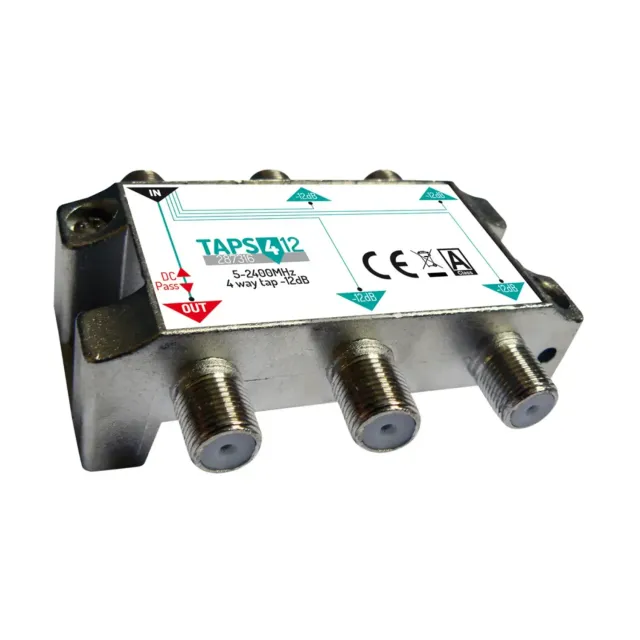Fracarro TAPS412 derivatore TV-SAT 4 vie 12dB