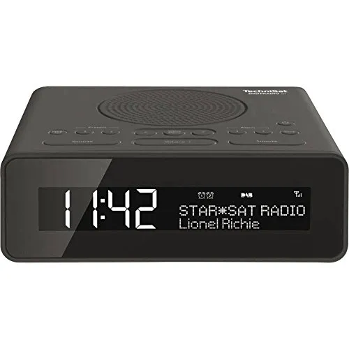 TechniSat DIGITRADIO 51 radiosveglia DAB+ nero doppia sveglia