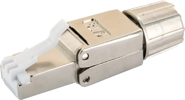 Schwaiger Connettore Rete RJ45 Cat 8.1 Schermato da Campo