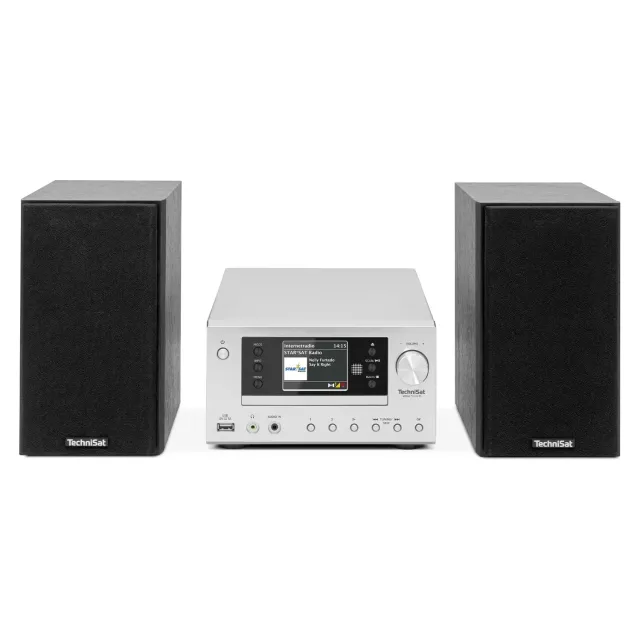 TechniSat Viola 710 CD IR Micro Hi-Fi Stereo DAB+ Argento