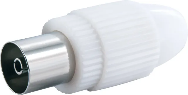 SCHWAIGER Presa IEC Coassiale TV 1 Pezzo Cavo 4-7,5 mm