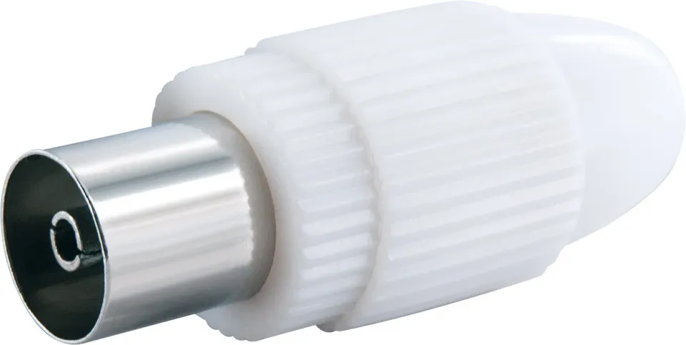 SCHWAIGER Presa IEC Coassiale TV 1 Pezzo Cavo 4-7,5 mm