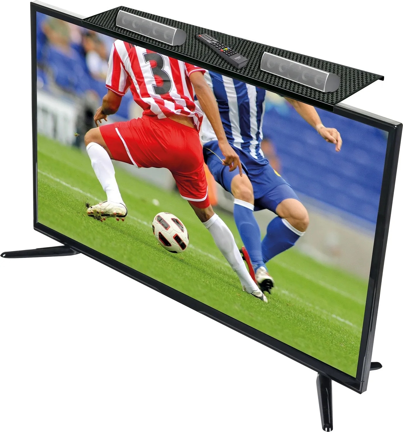 Schwaiger mensola TV topper 24'' 9 kg nera