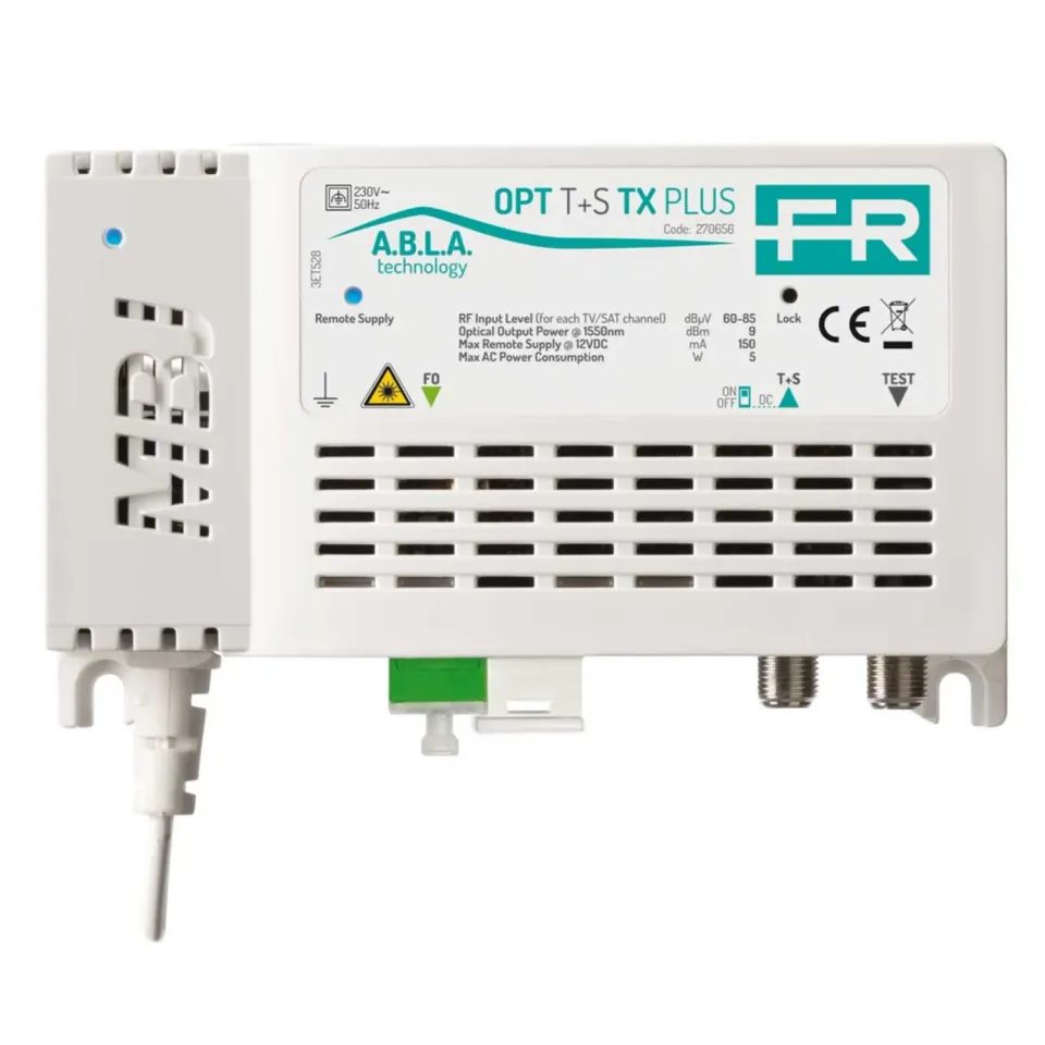 Fracarro OPT T+S TX PLUS trasmettitore ottico TV SAT