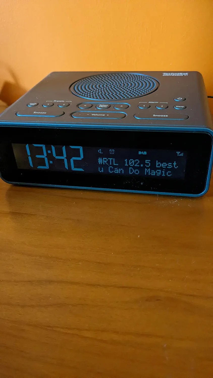 TechniSat DIGITRADIO 51 radiosveglia DAB+ nero doppia sveglia