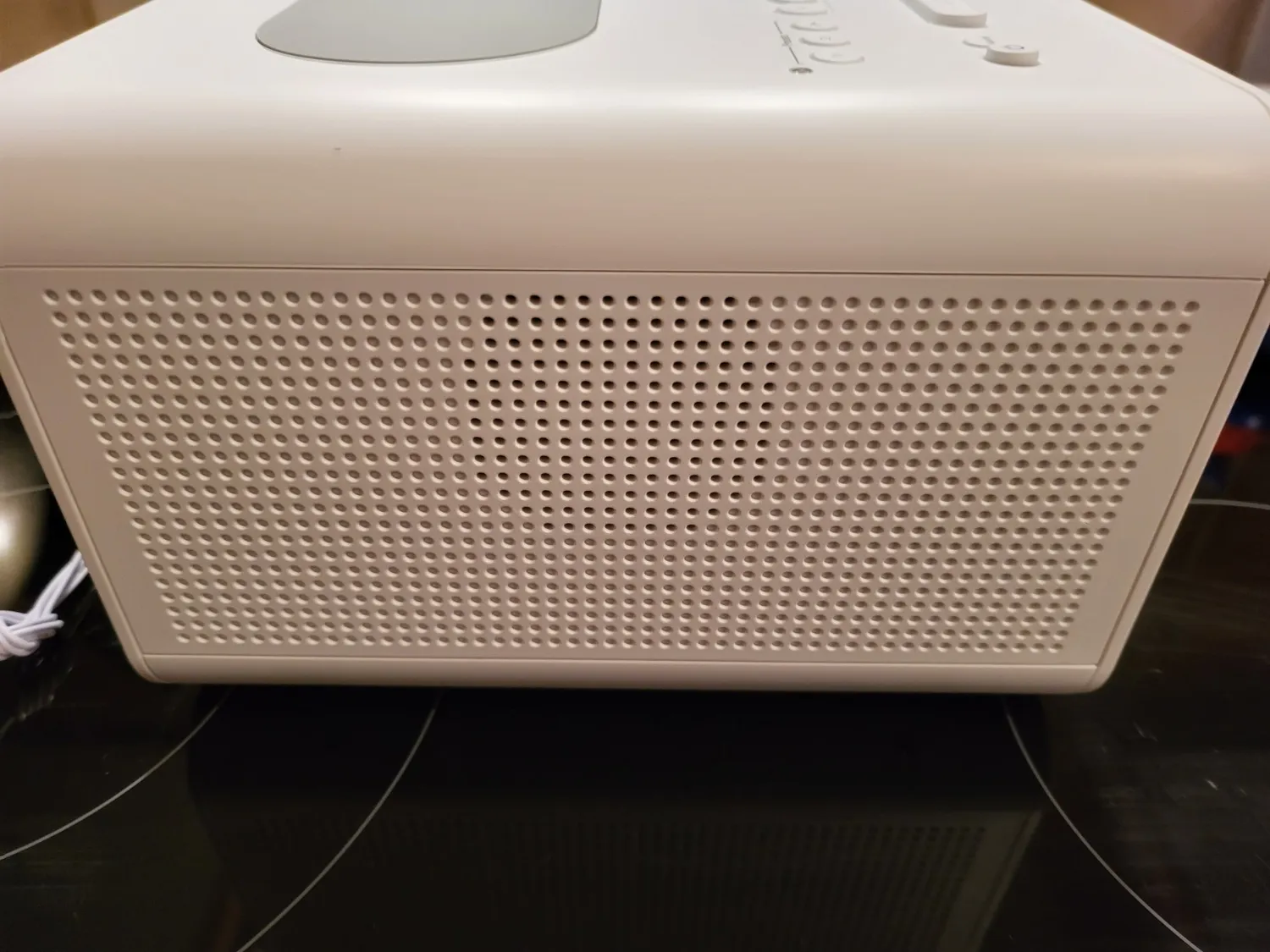 TechniSat DigitRadio 52 CD Radiosveglia DAB+ Bluetooth Bianca