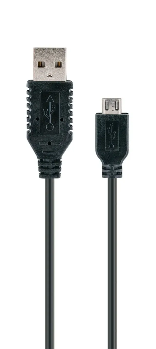 Schwaiger cavo micro USB ricarica 0,5 m nero