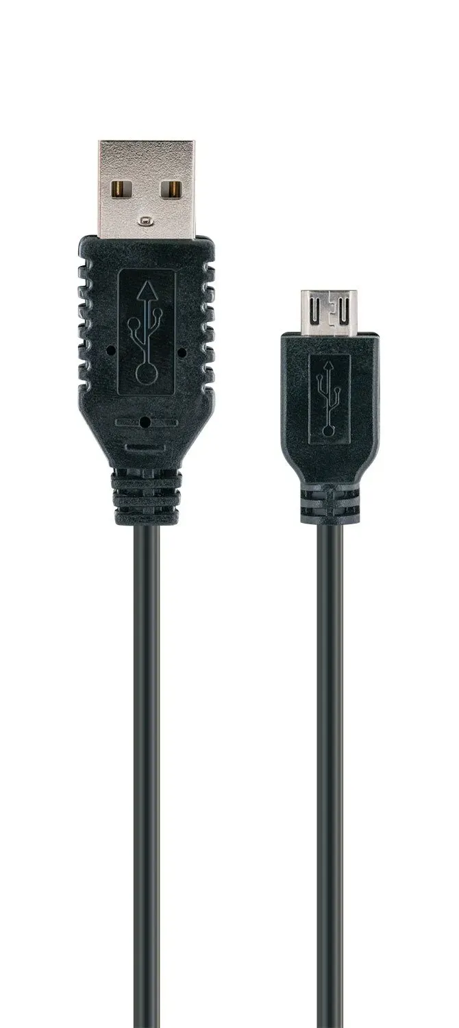 Schwaiger cavo micro USB ricarica 0,5 m nero