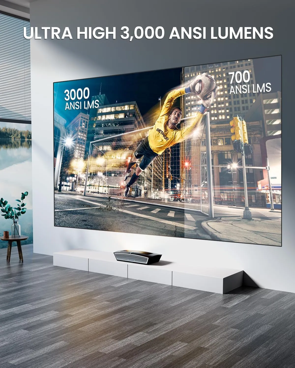 GigaBlue Home Cinema 3 Laser-TV 4K senza schermo