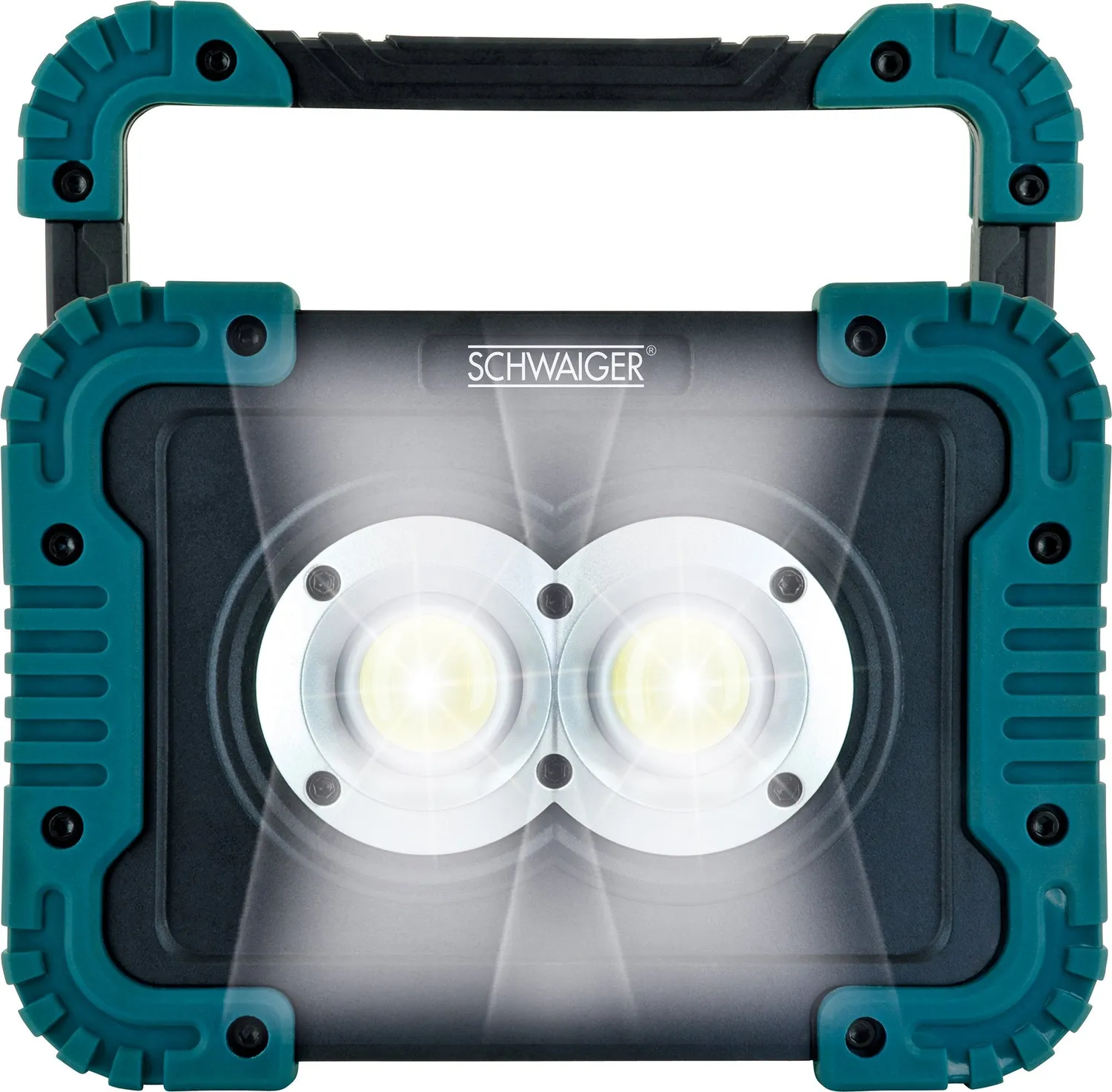 SCHWAIGER Faro LED Multifunzione COB 800 lm a Batteria IPX4