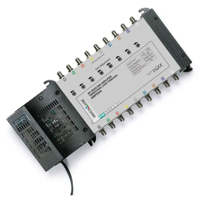 Fracarro AMP9294 amplificatore 9 ingressi autoalimentato