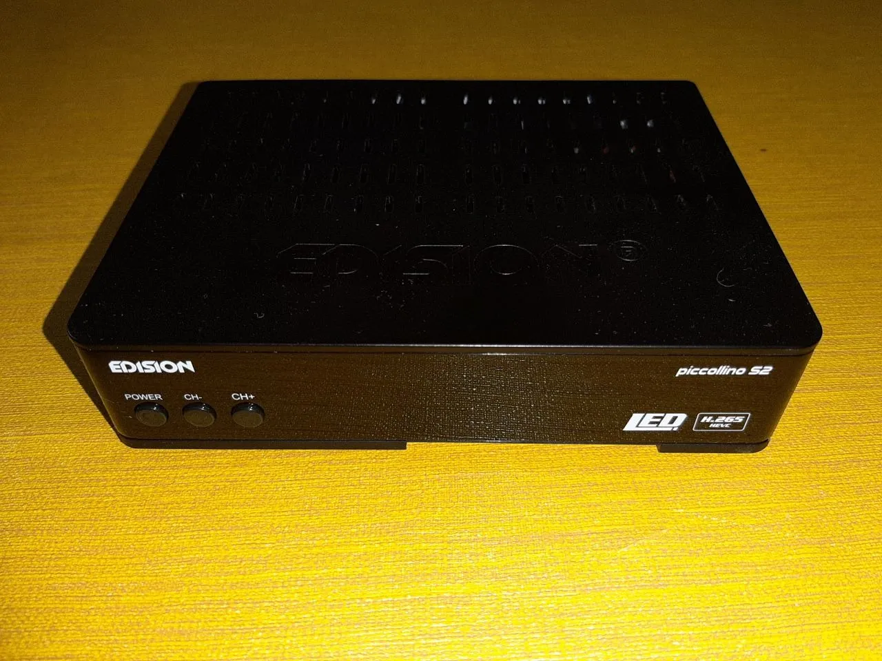 Edision Piccollino S2 Decoder Sat DVB-S2 Full HD H.265 HEVC