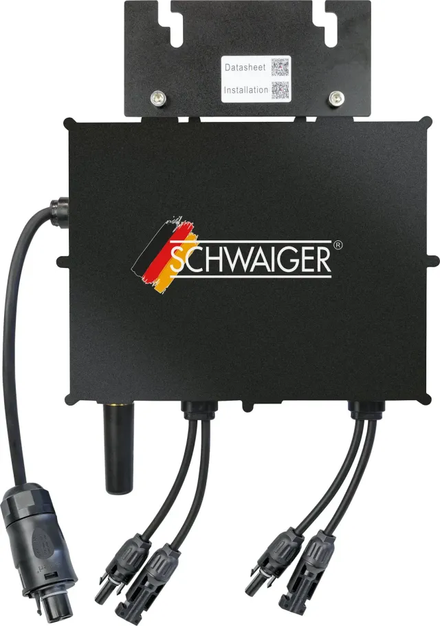 Schwaiger NEP Inverter 800W per Balcone Fotovoltaico IP67