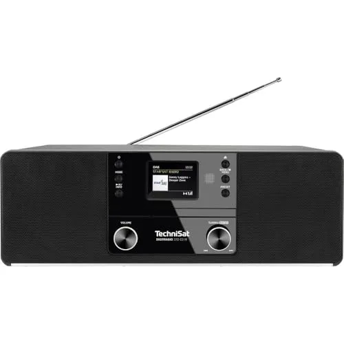 Technisat DigitRadio 370 CD BT radio DAB+ bianca con CD