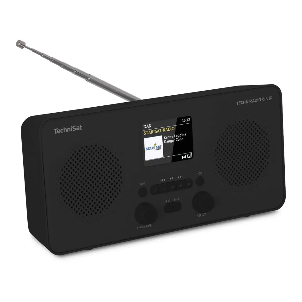 TechniSat TechniRadio 6 S IR Radio DAB Bluetooth Nera
