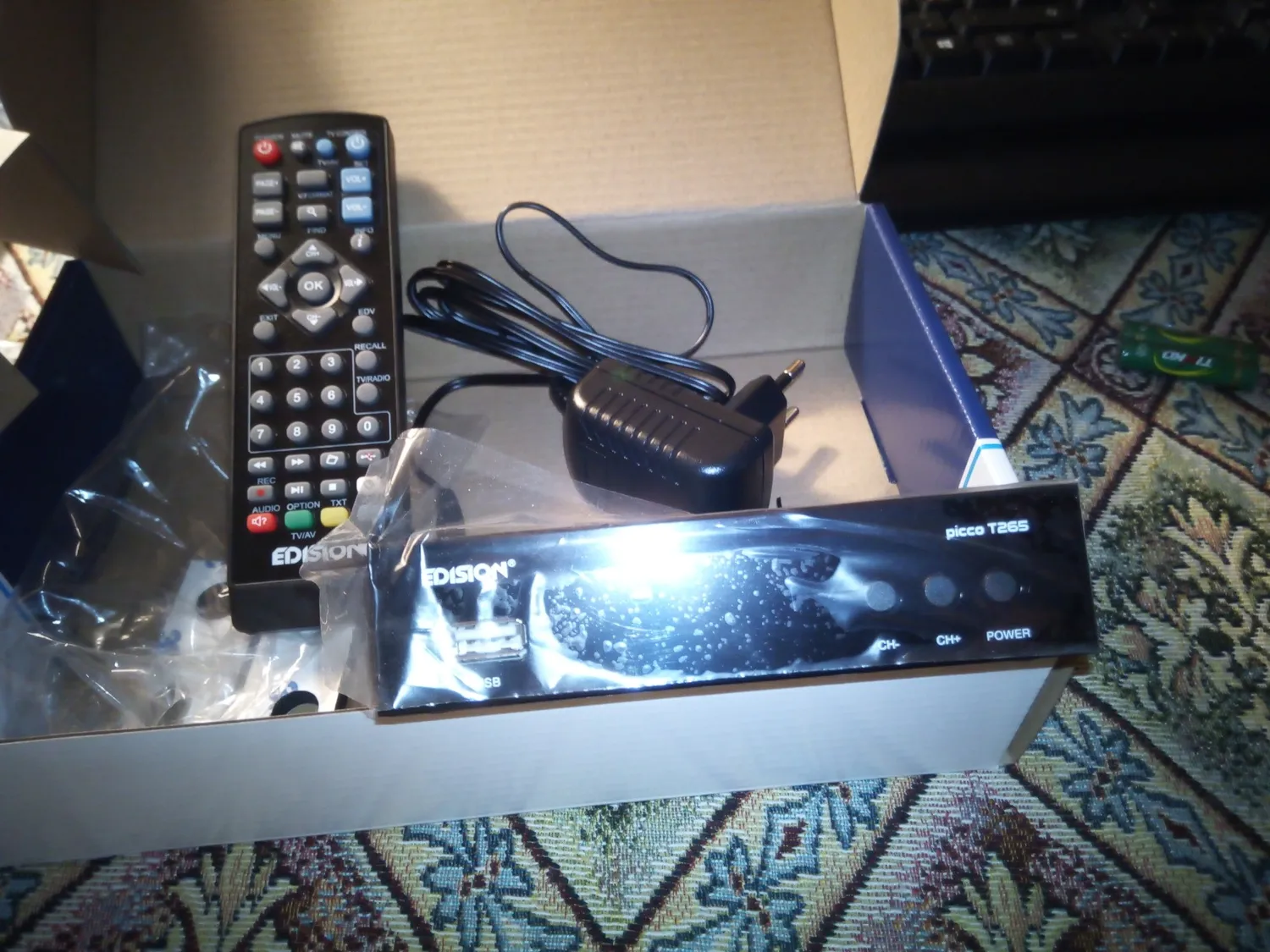 Edision Picco T265 decoder terrestre Full HD H265