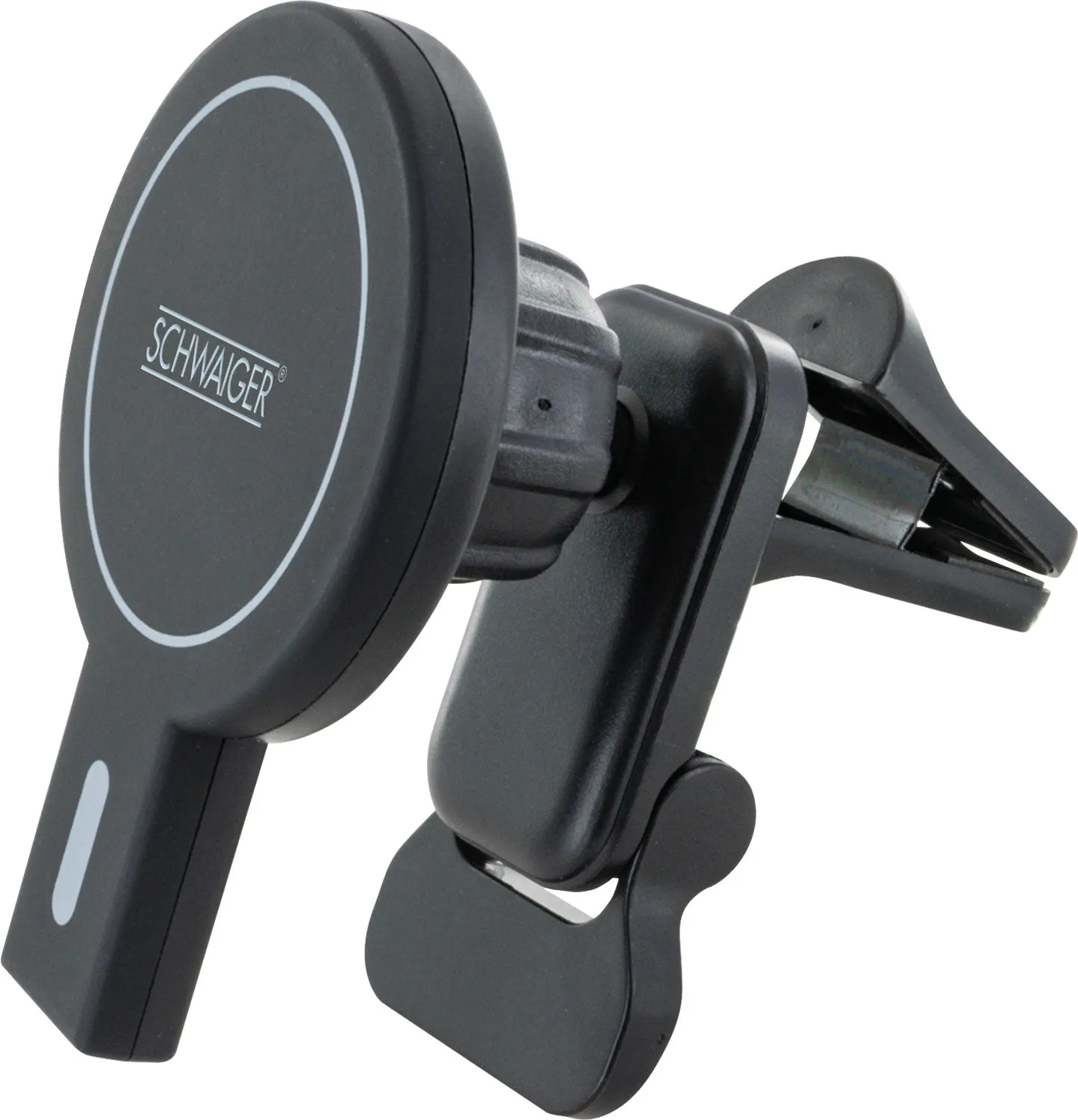 Schwaiger Supporto Auto Smartphone Ricarica Qi MagSafe