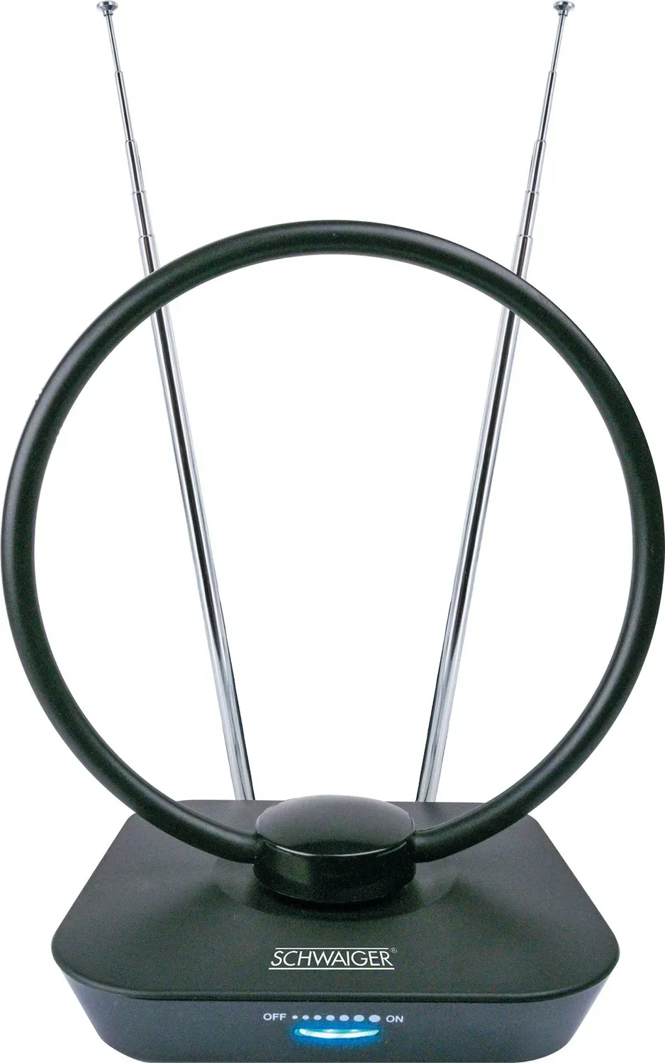 Schwaiger antenna interna DVB-T2 attiva 36 dB