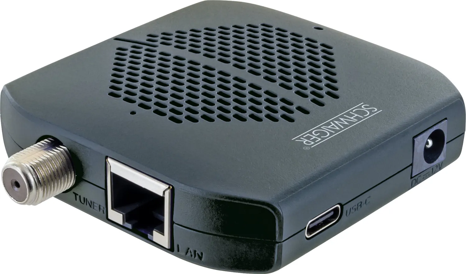 Schwaiger SAT Dongle WiFi HDTV FTA TV2Smart Nero