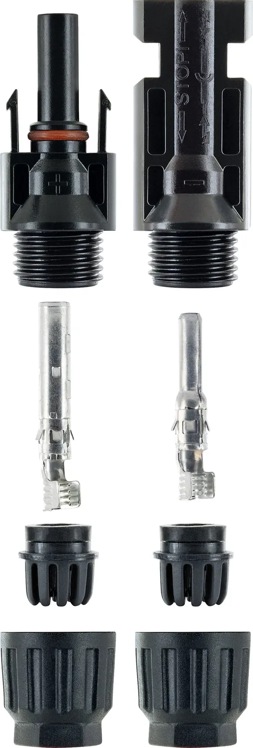 Schwaiger Connettori Solari Fotovoltaico Set 4 Pezzi IP68