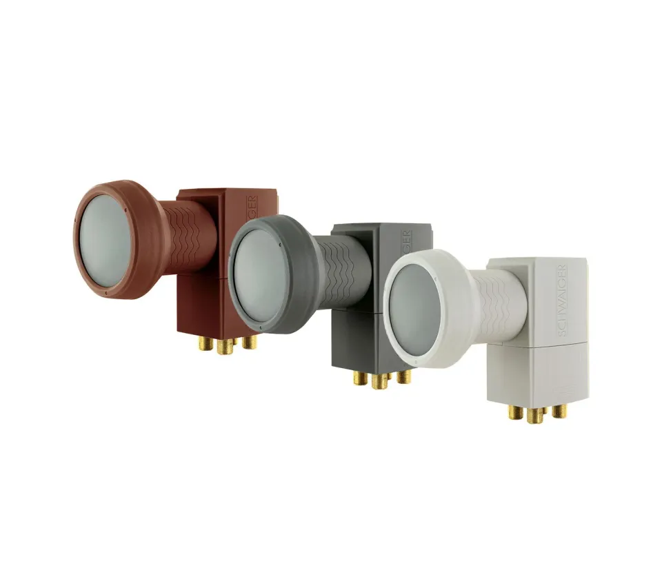 Schwaiger Sun Protect LNB Quad 4 Uscite per parabola