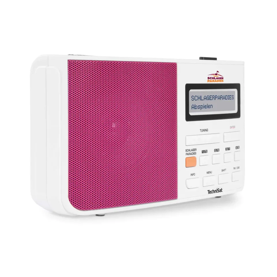 TechniSat DigitRadio 210 radio DAB+ FM Schlager bianco