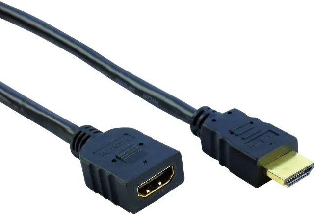 Schwaiger Cavo HDMI prolunga 1,5 m Full HD Ethernet nero