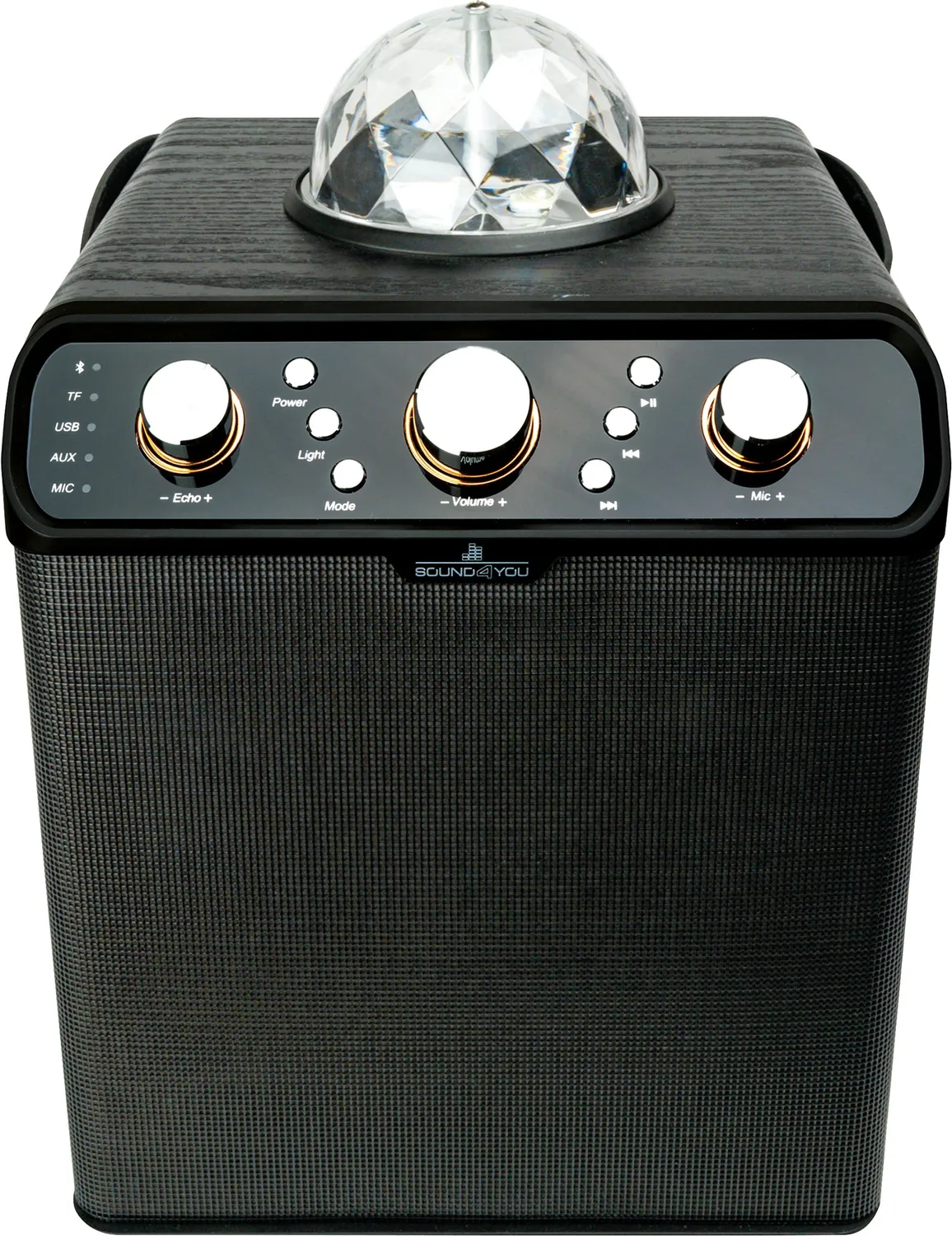SCHWAIGER PSD30 Cassa Bluetooth 30W Nera Karaoke