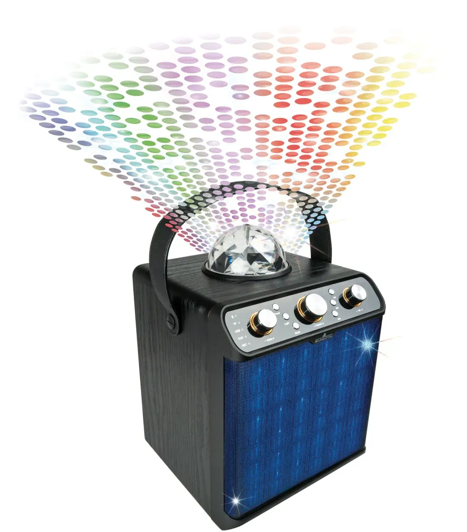 SCHWAIGER PSD30 Cassa Bluetooth 30W Nera Karaoke