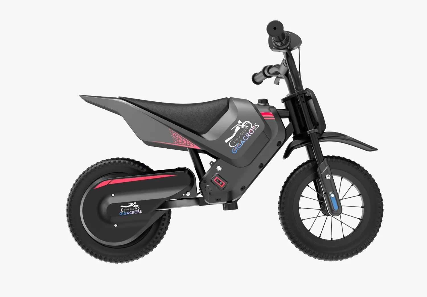 GigaBlue GigaCross Moto Elettrica Bambini 12" 150W Nera