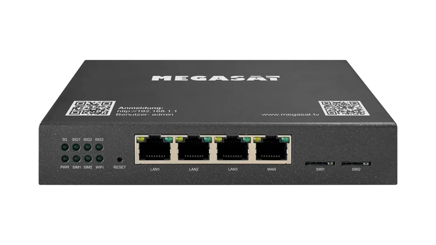 Megasat Camper Connected 5G router WiFi eSIM camper