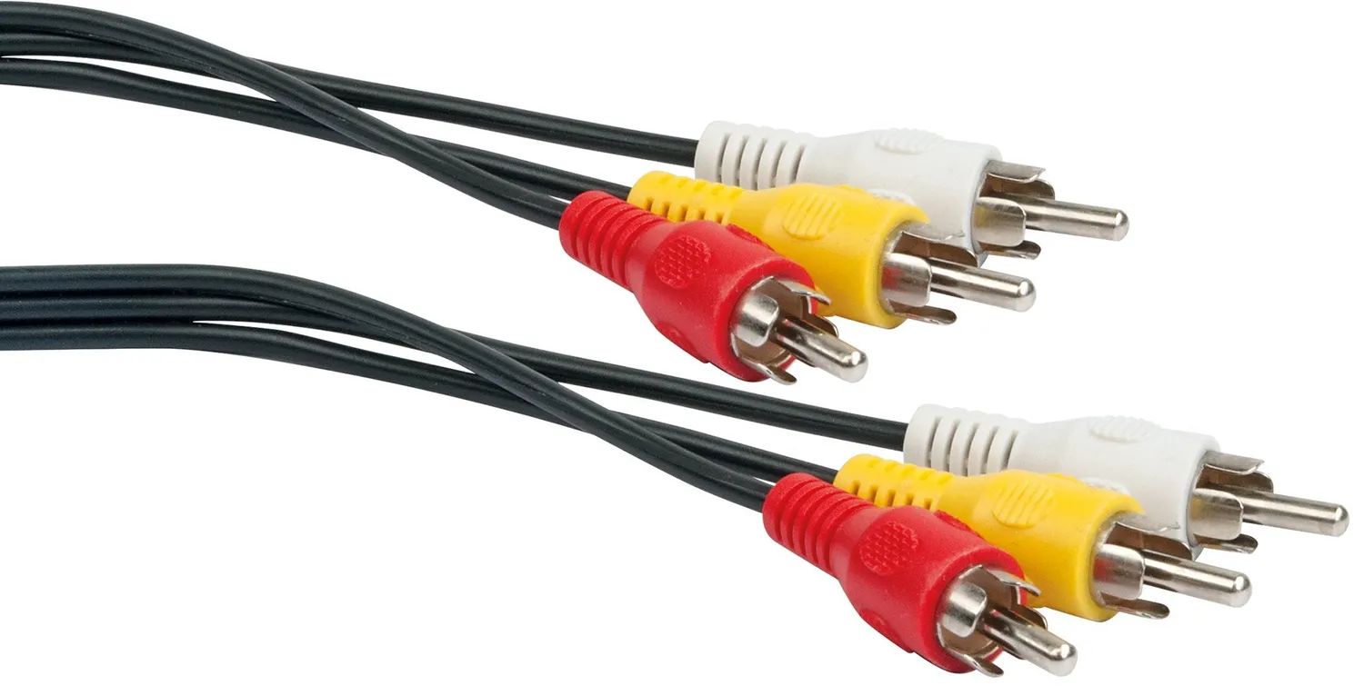 Schwaiger Cavo Audio Video RCA 3xRCA 1,5 m
