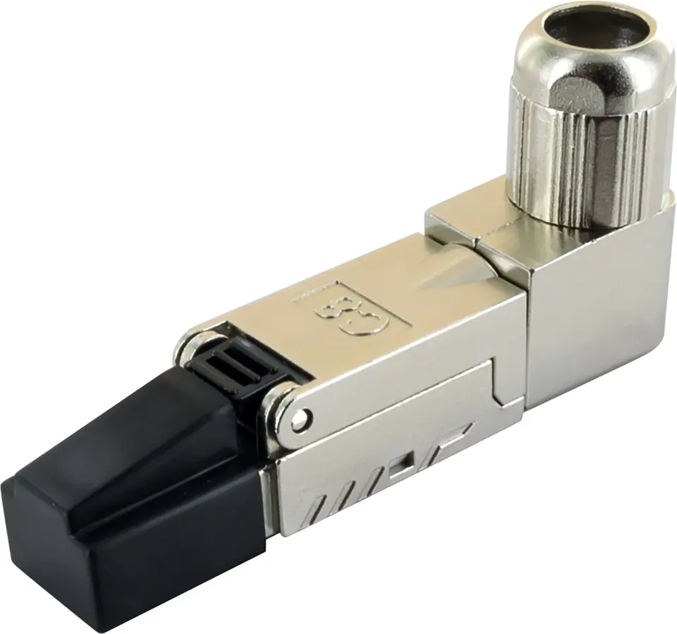 Schwaiger Connettore Rete CAT 8.1 Angolare RJ45