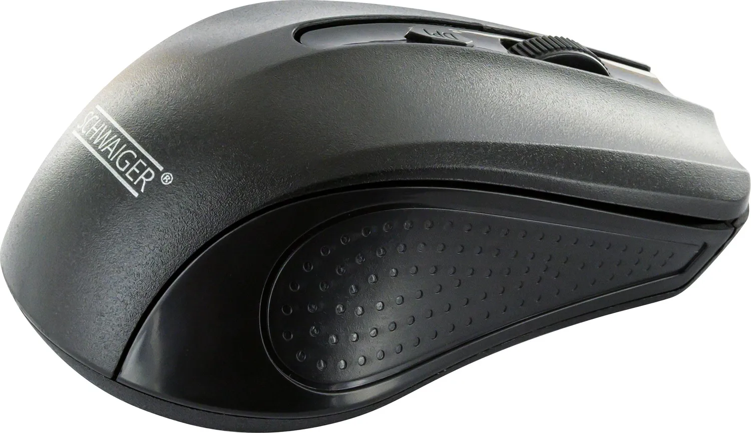 Schwaiger mouse wireless ottico 1200 dpi nero USB