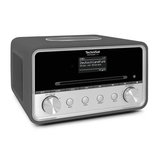 TechniSat DIGITRADIO 586 Radio ibrida argento CD Spotify USB