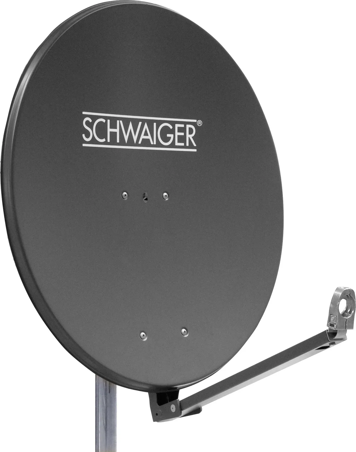 SCHWAIGER antenna offset alluminio 88 cm grigia